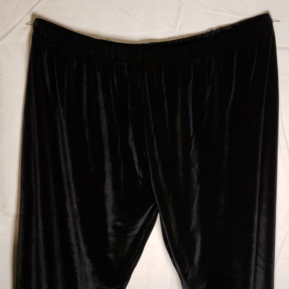 Velvet Black Pants